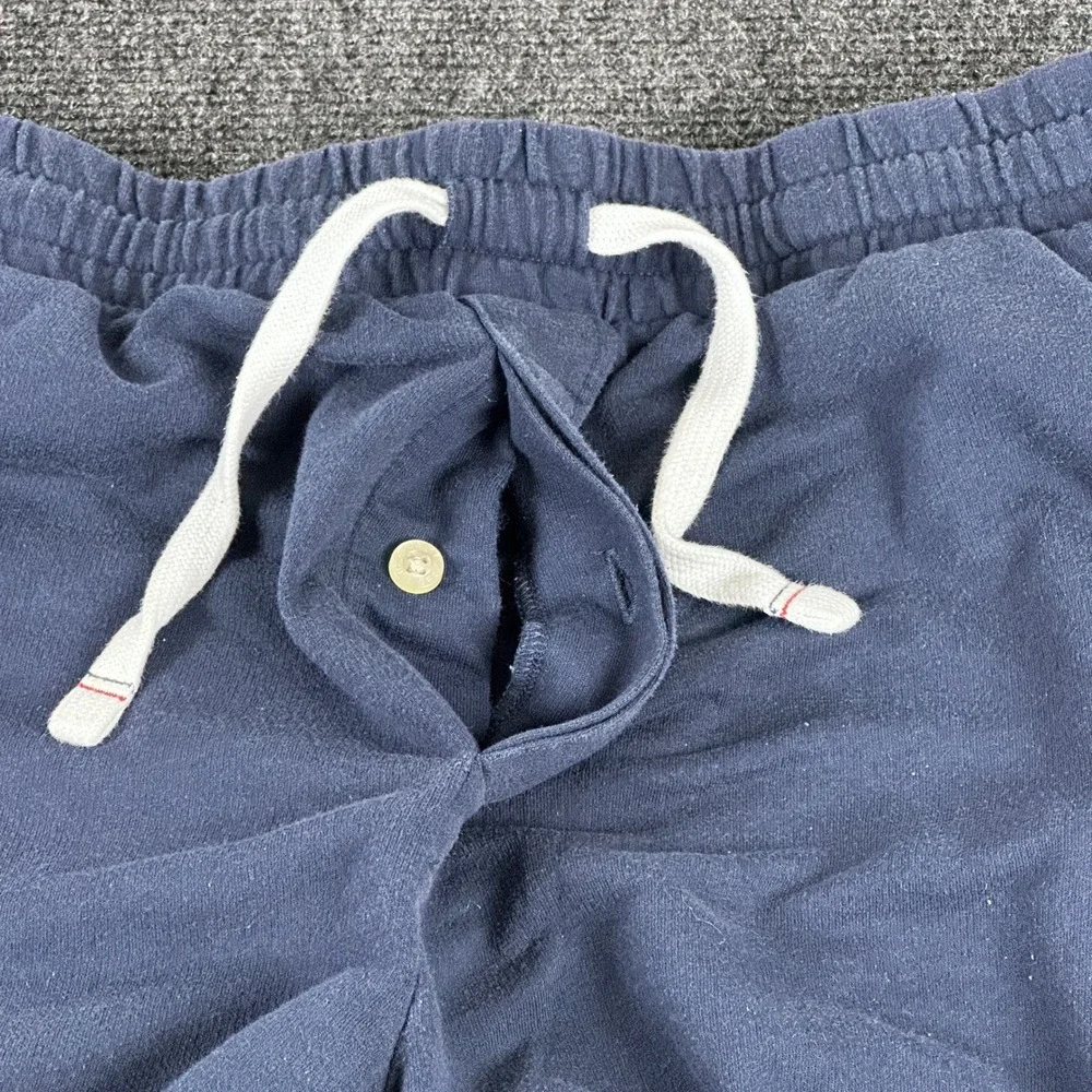 Tommy Hilfiger Mens Navy Blue Logo Tape Sleepwear Jogger Pants Size Large L‎